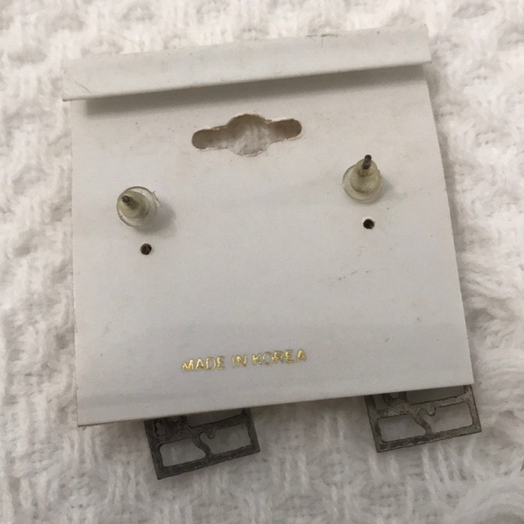 WWJD Silver Vintage Earrings What Would Jesus Do - Picture 3 of 3